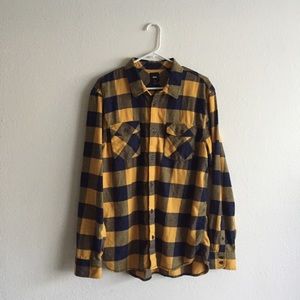 vans hixon flannel shirt